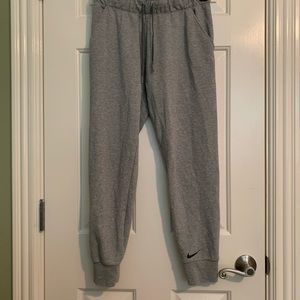 Nike Dri Fit joggers. Size S